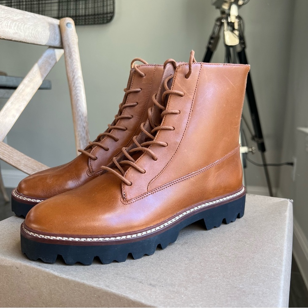 Madewell Tan Ankle Boots